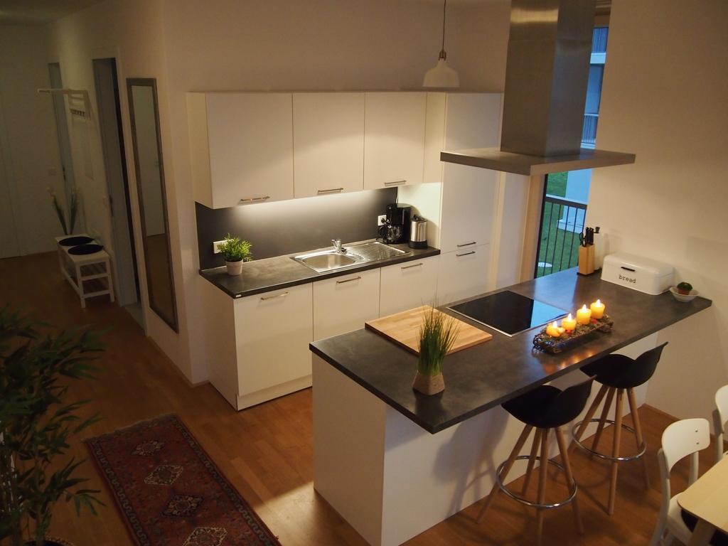 Apartment Schlosspark Am Traunsee Altmünster Quarto foto
